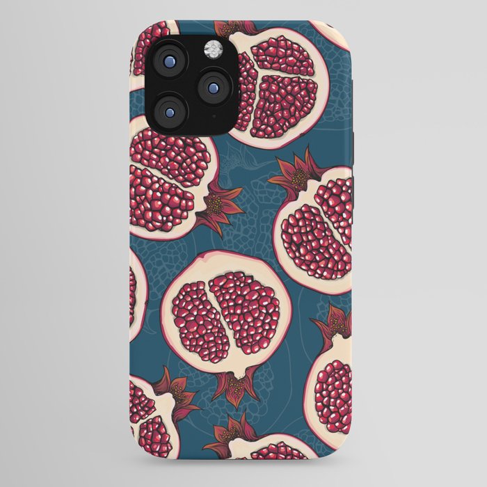 Pomegranate slices iPhone Case Gallery Image 44