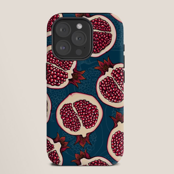 Pomegranate slices iPhone Case Gallery Image 11