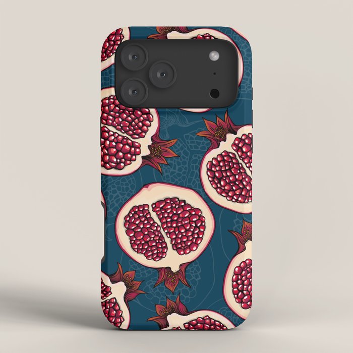 Pomegranate slices iPhone Case Gallery Image 4