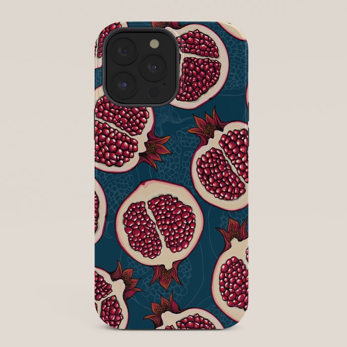 Pomegranate slices iPhone Case Gallery Image 36