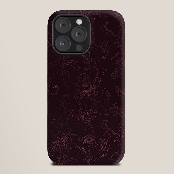 Agate Burgundy Pattern Design iPhone Case Gallery Image 20