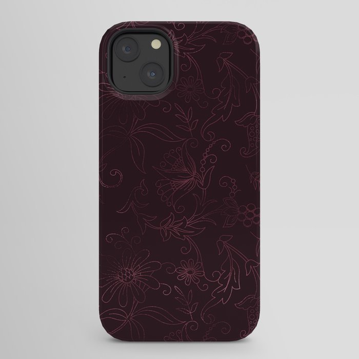 Agate Burgundy Pattern Design iPhone Case Gallery Image 30