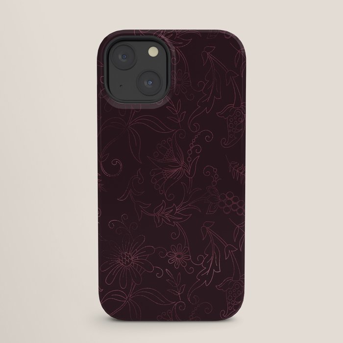 Agate Burgundy Pattern Design iPhone Case Gallery Image 25