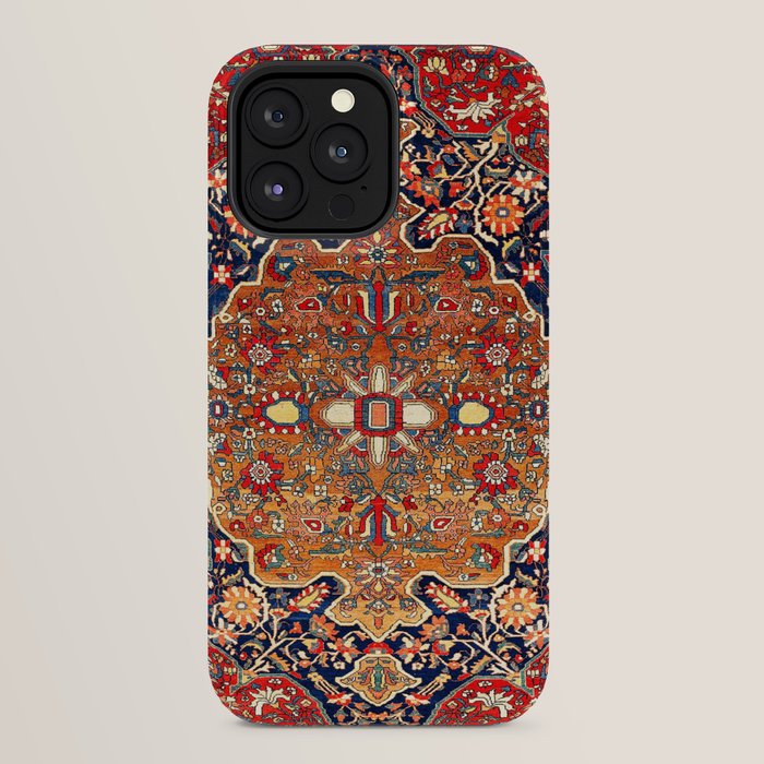 Sarough Farahan Arak West Persian Rug Print iPhone Case Gallery Image 32