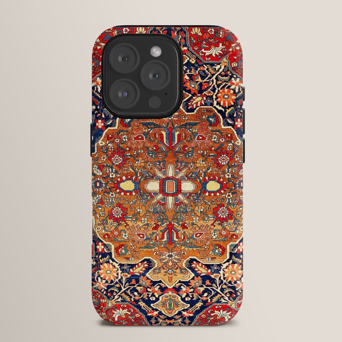 Sarough Farahan Arak West Persian Rug Print iPhone Case Gallery Image 15