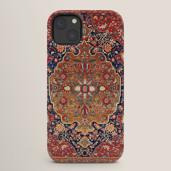 Sarough Farahan Arak West Persian Rug Print iPhone Case Gallery Image 26