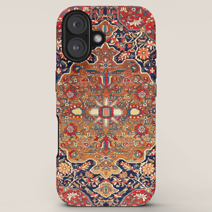 Sarough Farahan Arak West Persian Rug Print iPhone Case Gallery Image 5