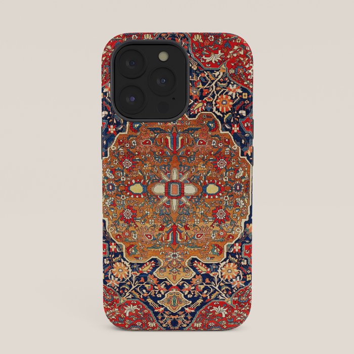 Sarough Farahan Arak West Persian Rug Print iPhone Case Gallery Image 35