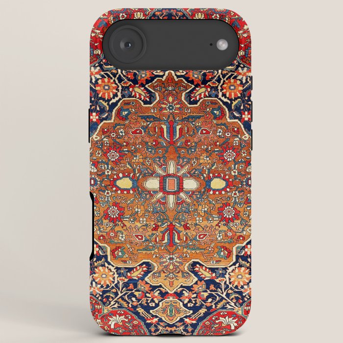 Sarough Farahan Arak West Persian Rug Print iPhone Case Gallery Image 6