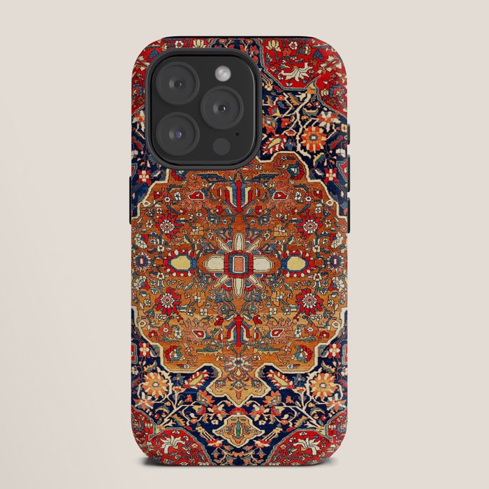 Sarough Farahan Arak West Persian Rug Print iPhone Case Gallery Image 11