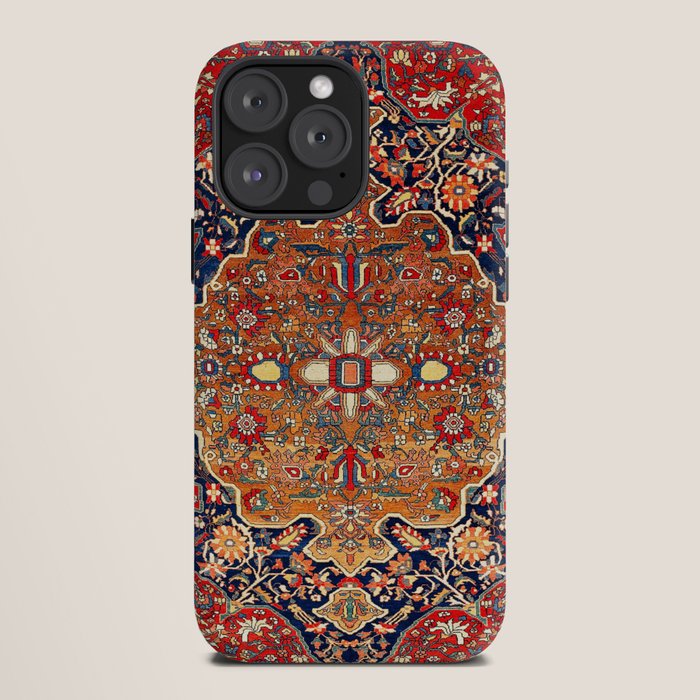 Sarough Farahan Arak West Persian Rug Print iPhone Case Gallery Image 12