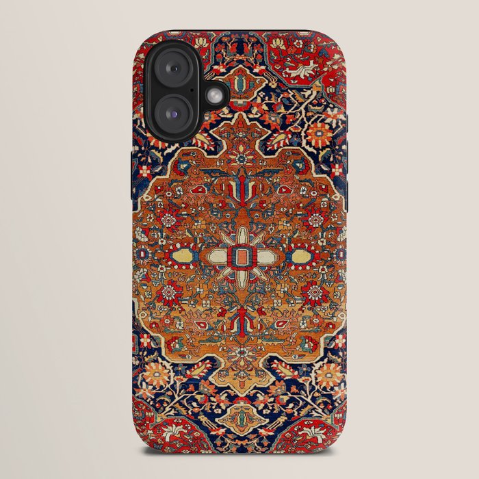 Sarough Farahan Arak West Persian Rug Print iPhone Case Gallery Image 10