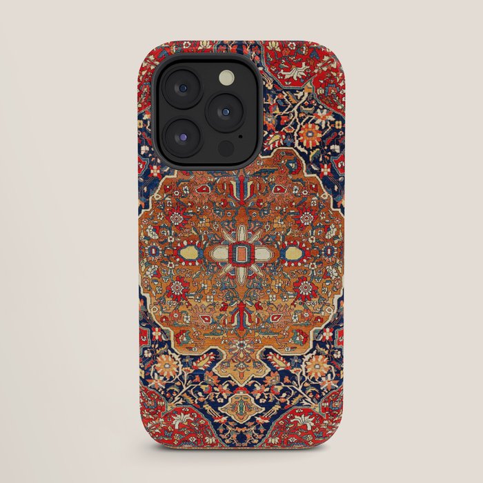 Sarough Farahan Arak West Persian Rug Print iPhone Case Gallery Image 27