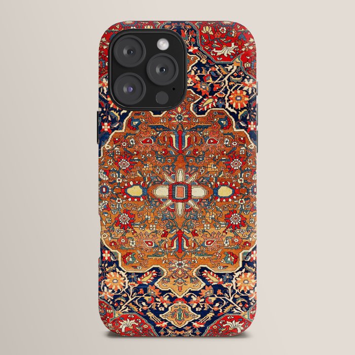 Sarough Farahan Arak West Persian Rug Print iPhone Case Gallery Image 16