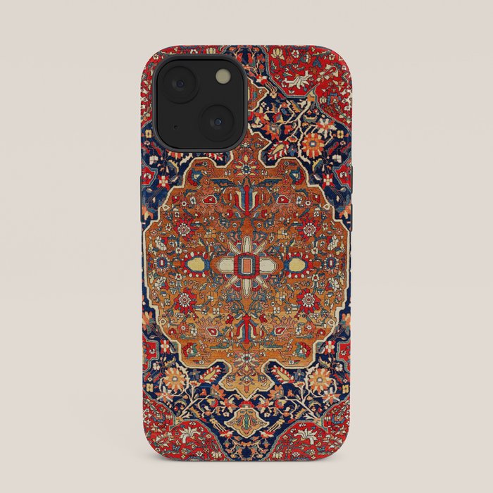 Sarough Farahan Arak West Persian Rug Print iPhone Case Gallery Image 33