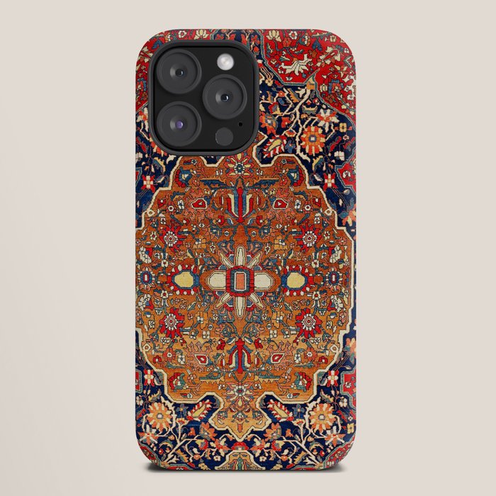 Sarough Farahan Arak West Persian Rug Print iPhone Case Gallery Image 20