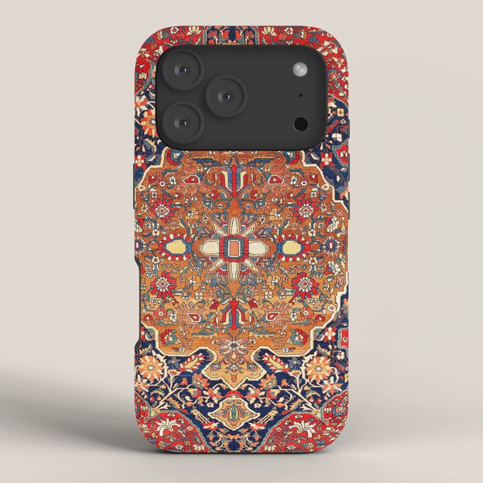 Sarough Farahan Arak West Persian Rug Print iPhone Case Gallery Image 3