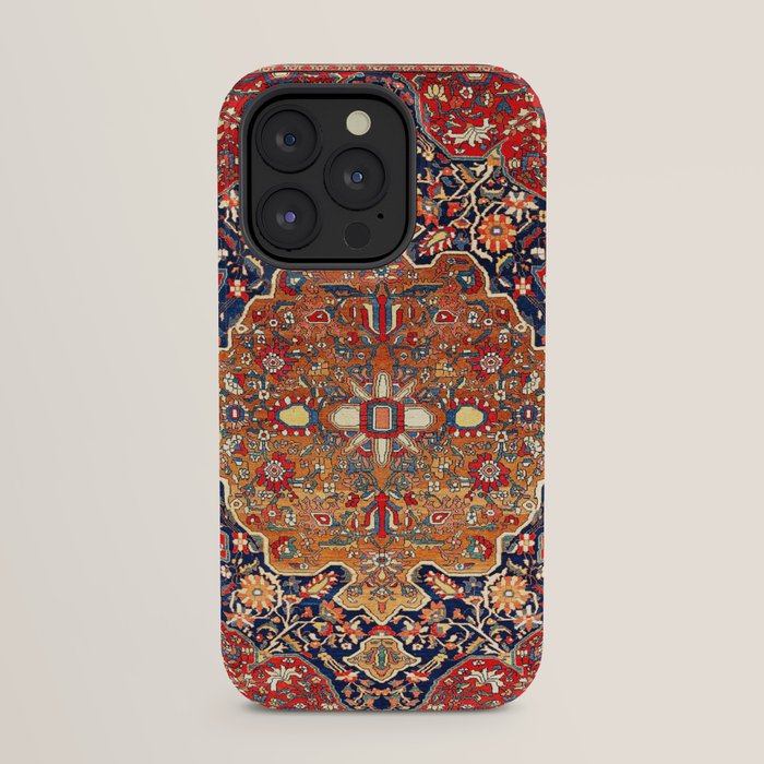 Sarough Farahan Arak West Persian Rug Print iPhone Case Gallery Image 31