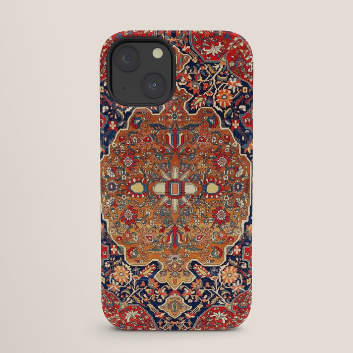 Sarough Farahan Arak West Persian Rug Print iPhone Case Gallery Image 25