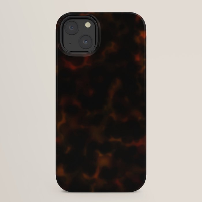 Dark Tortoiseshell Turtle Pattern iPhone Case Gallery Image 22
