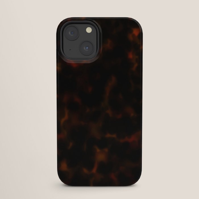 Dark Tortoiseshell Turtle Pattern iPhone Case Gallery Image 25