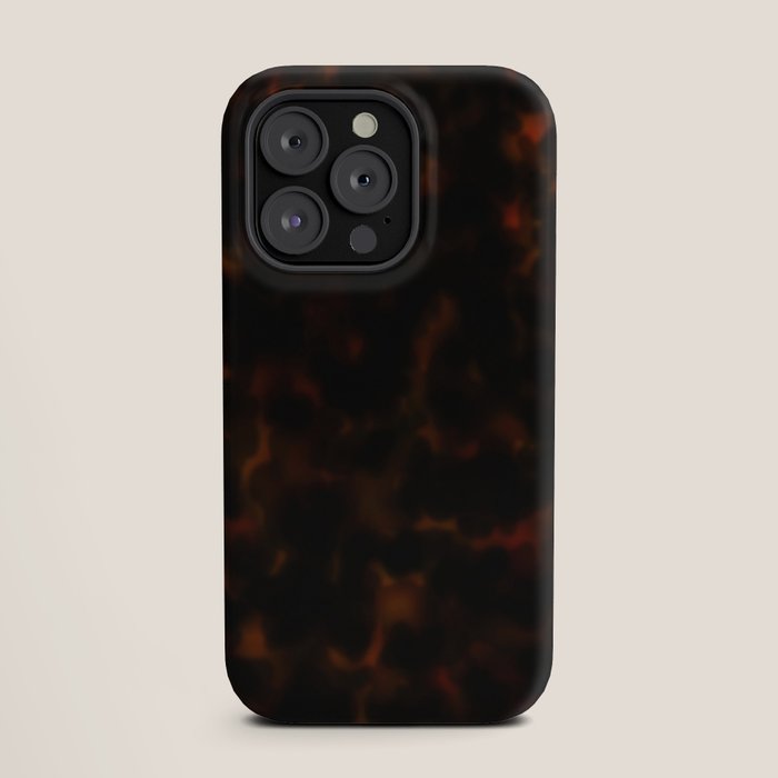 Dark Tortoiseshell Turtle Pattern iPhone Case Gallery Image 19