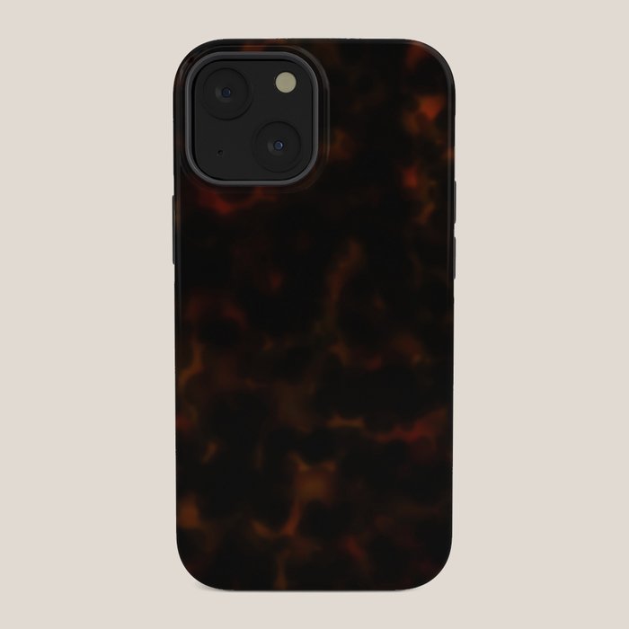 Dark Tortoiseshell Turtle Pattern iPhone Case Gallery Image 34