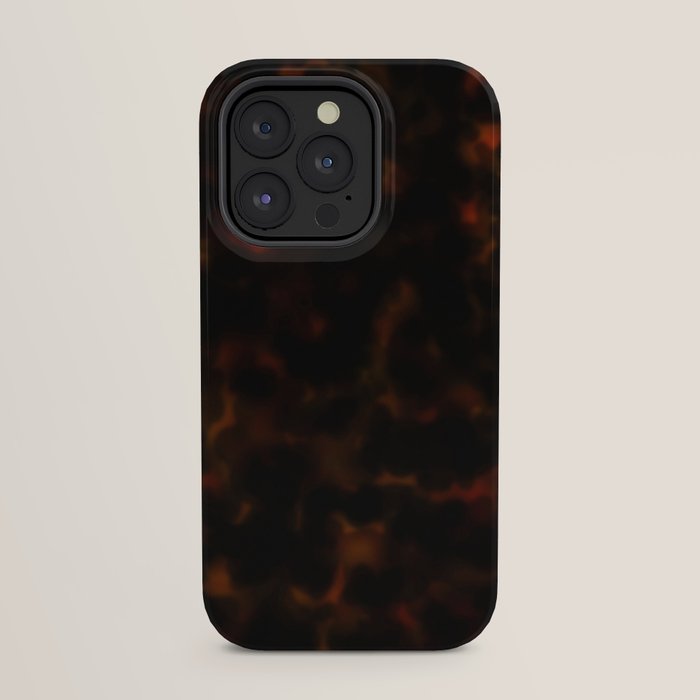 Dark Tortoiseshell Turtle Pattern iPhone Case Gallery Image 23