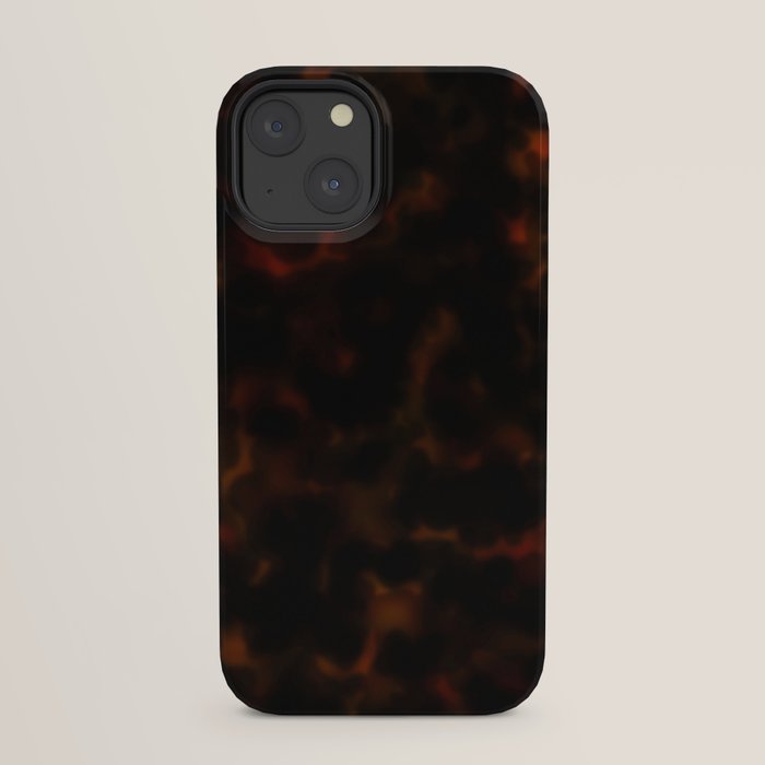 Dark Tortoiseshell Turtle Pattern iPhone Case Gallery Image 21