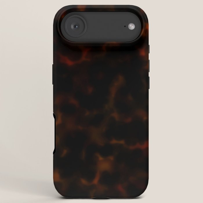 Dark Tortoiseshell Turtle Pattern iPhone Case Gallery Image 6