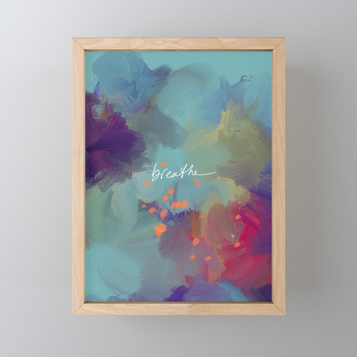 Breathe Mini Art Print Gallery Image 1