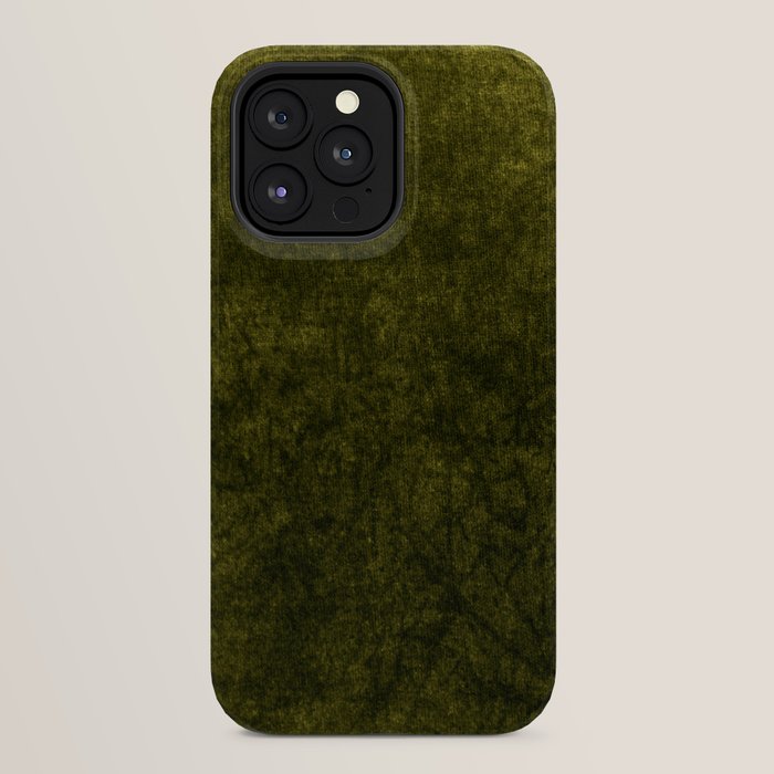 olive green velvet iPhone Case Gallery Image 32