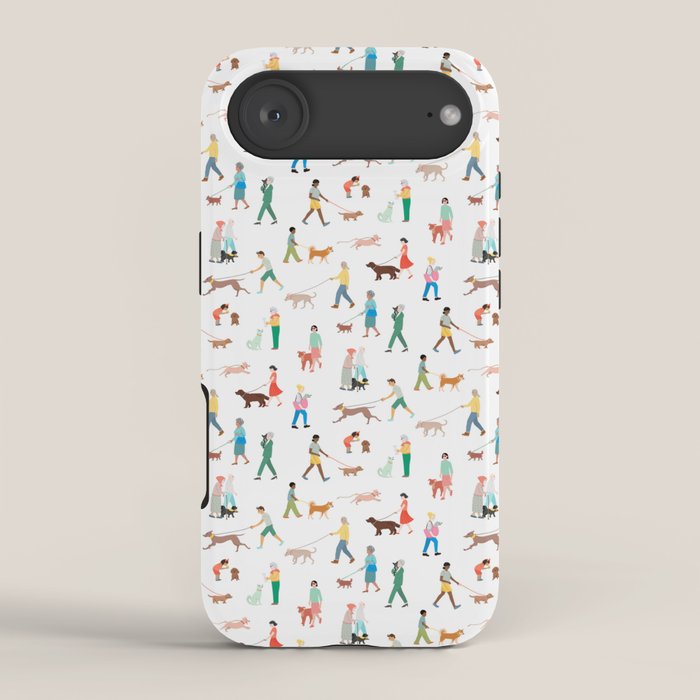 Walking Our Dogs iPhone Case Gallery Image 2