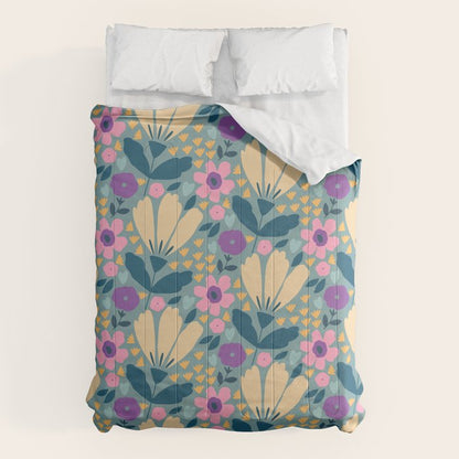 Pretty Bloom - Spring Vibe Comforter Gallery Image 1