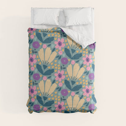 Pretty Bloom - Spring Vibe Comforter Gallery Image 8