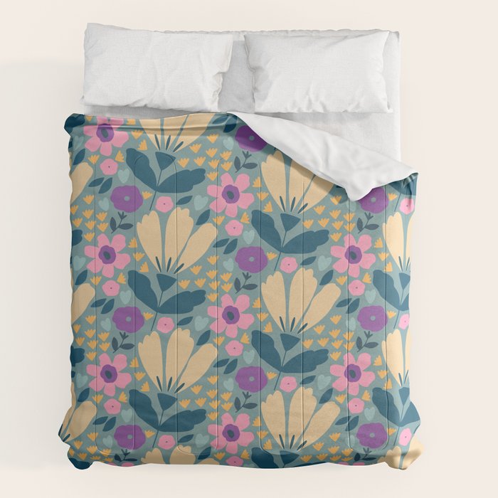 Pretty Bloom - Spring Vibe Comforter Gallery Image 7