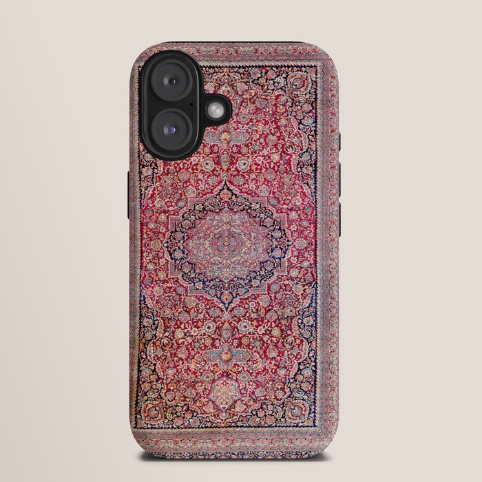 Tabriz West Central Persian Rug Print iPhone Case Gallery Image 9