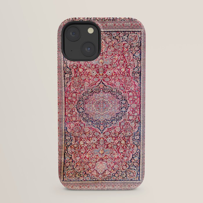Tabriz West Central Persian Rug Print iPhone Case Gallery Image 21