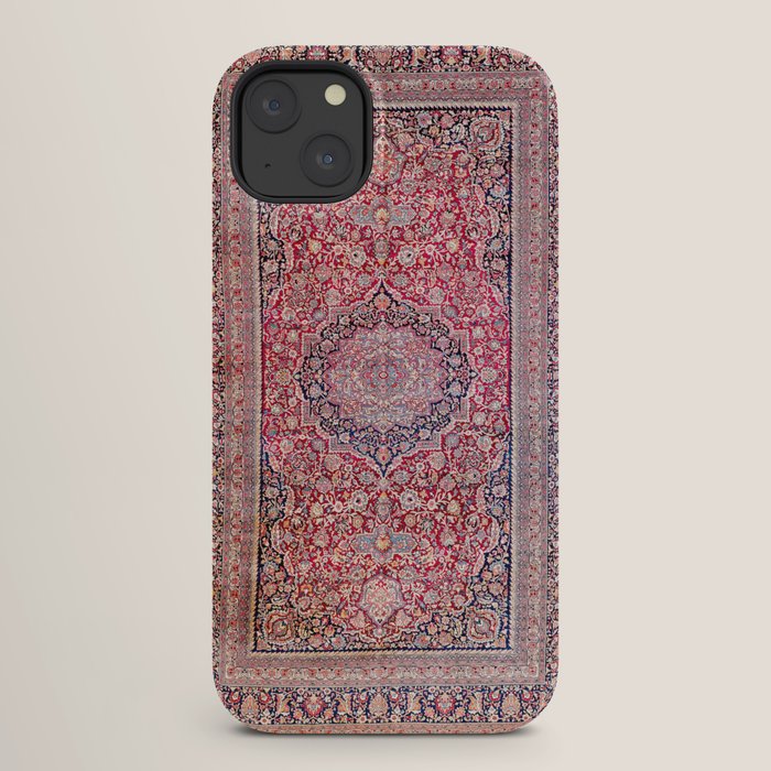 Tabriz West Central Persian Rug Print iPhone Case Gallery Image 26
