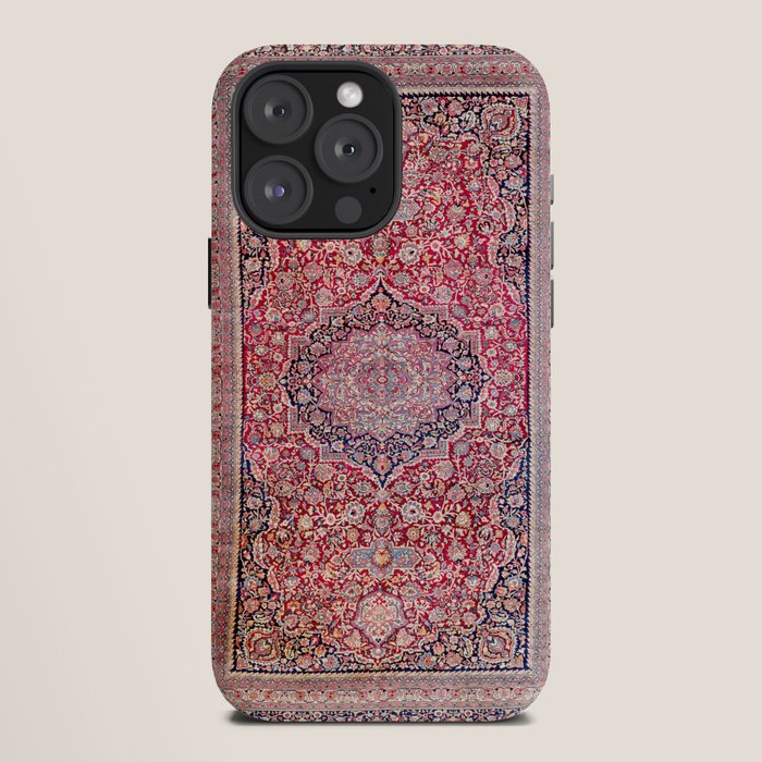 Tabriz West Central Persian Rug Print iPhone Case Gallery Image 12