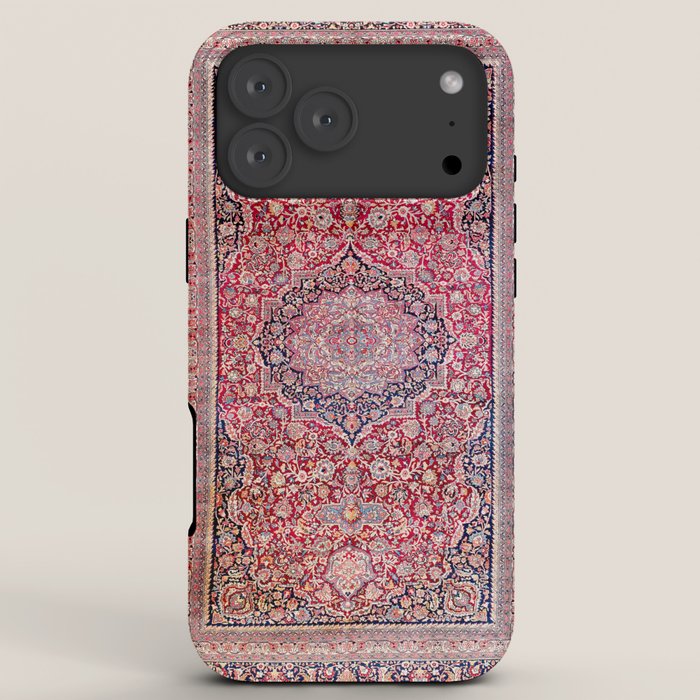 Tabriz West Central Persian Rug Print iPhone Case Gallery Image 8