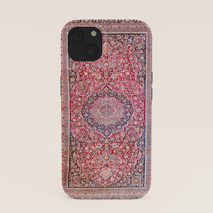 Tabriz West Central Persian Rug Print iPhone Case Gallery Image 37