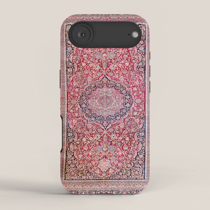 Tabriz West Central Persian Rug Print iPhone Case Gallery Image 2