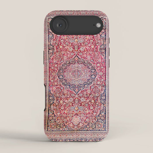 Tabriz West Central Persian Rug Print iPhone Case Gallery Image 2