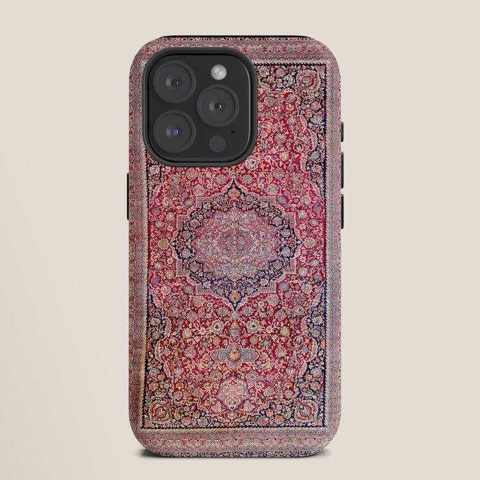 Tabriz West Central Persian Rug Print iPhone Case Gallery Image 11