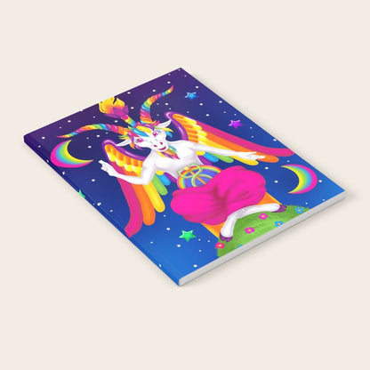 1997 Neon Rainbow Baphomet Notebook Gallery Image 1