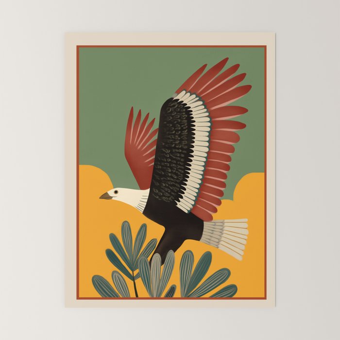 Bald Eagle in Flight Mini Art Print Gallery Image 6