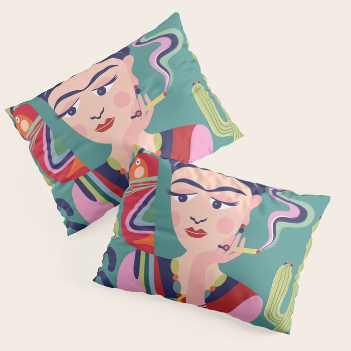Frida Kahlo Pillow Sham Gallery Image 3