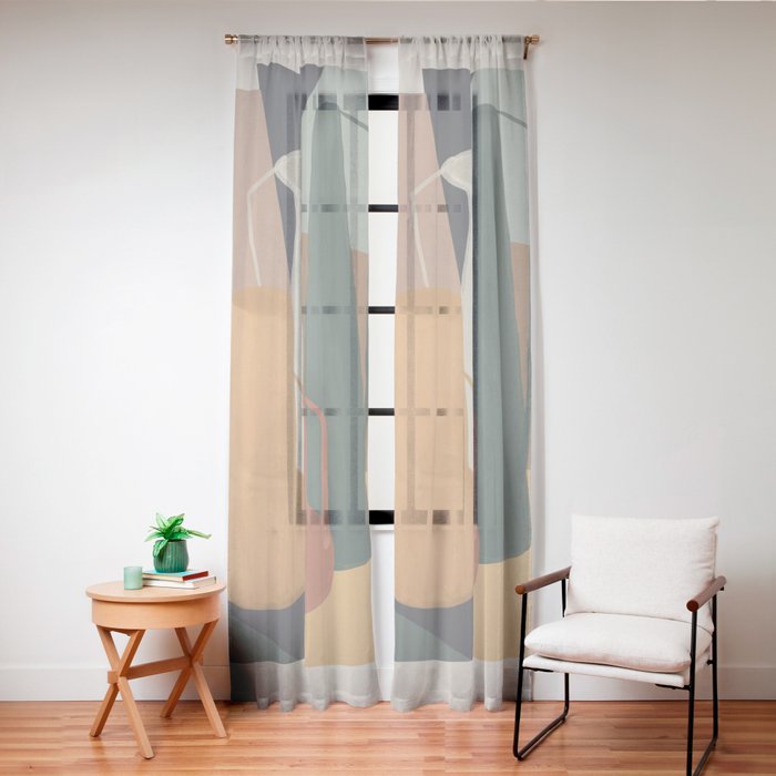 Abstract Art Vases 4 Window Curtain Gallery Image 20