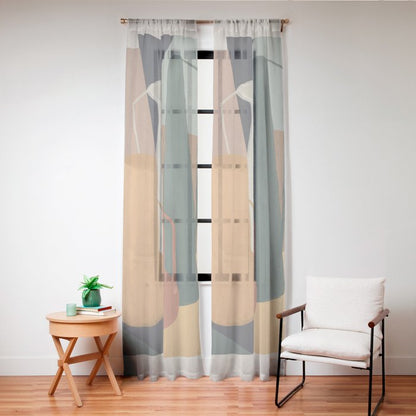 Abstract Art Vases 4 Window Curtain Gallery Image 24